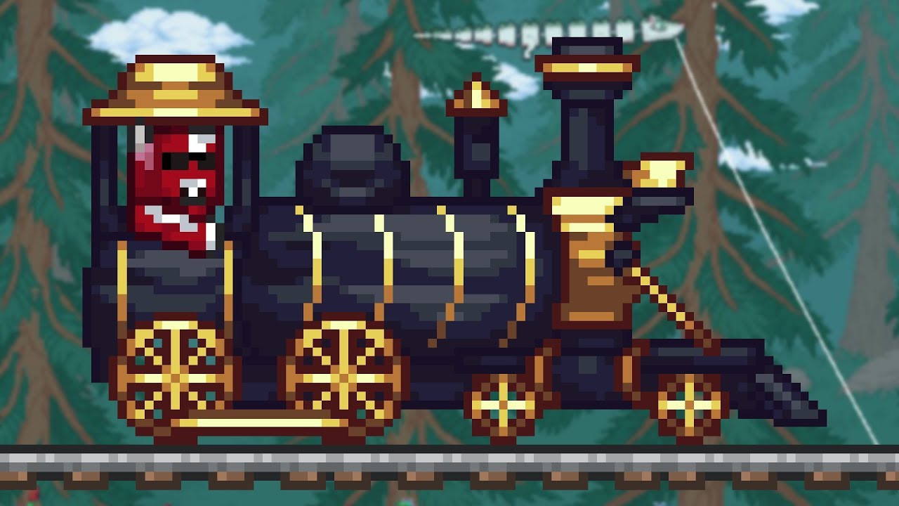 This Terraria mod adds in a Train as a boss!?! YouTube