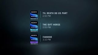 Мульт Sony Movies Continuity Advert Breaks Friday 15th January 2021