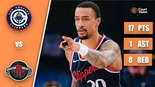 John Collins - 17 Points, 8 Rebounds, 1 Assist vs Rockets - 2025-26 Regular Season