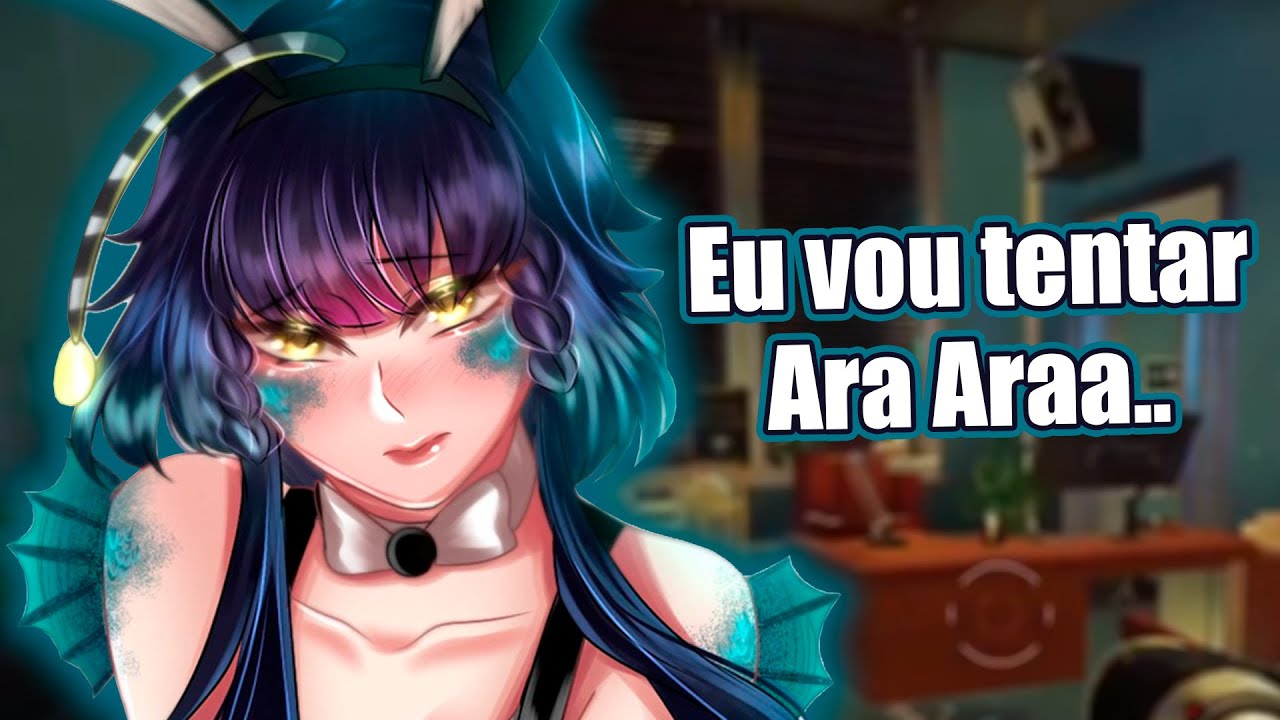 Vtuber BR HED morrendo e dizendo Ara Araa