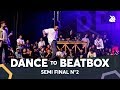 DYLAN MAYORAL vs KENZO ALVARES f. MAD TWINZ & DHARNI | Dance Battle To The Beatbox 2018 | SEMI Final