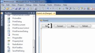 How to make a webbrowser in vb 2010