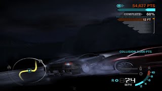 Crazy Collision in NFS Carbon (Canyon Race)