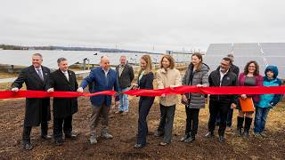 Governor Sherrill Holds Community Solar Project Ribbon Cutting