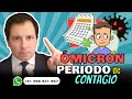 ALERTA ⚠️ INVESTIGACIÓN REVELARÍA PERÍODO DE CONTAGIO POR ÓMICRON !!!