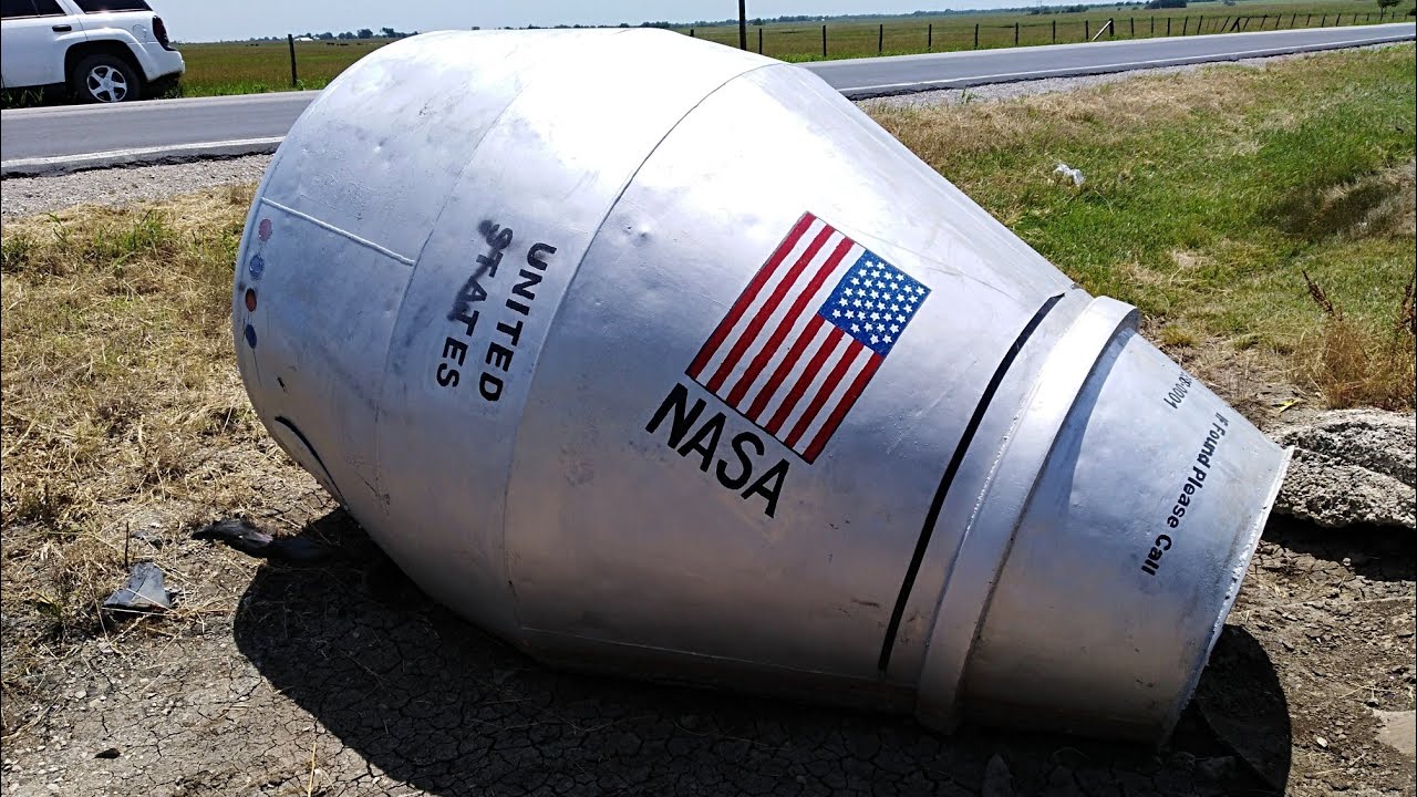 Homemade space capsule.
