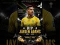 Jayden Adams passed away 😭😭 #football #fifa #trending #shortsfeed#reel#southafrica #footballnews