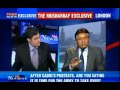 Pervez Musharraf fight and Slapped Indian media part 3
