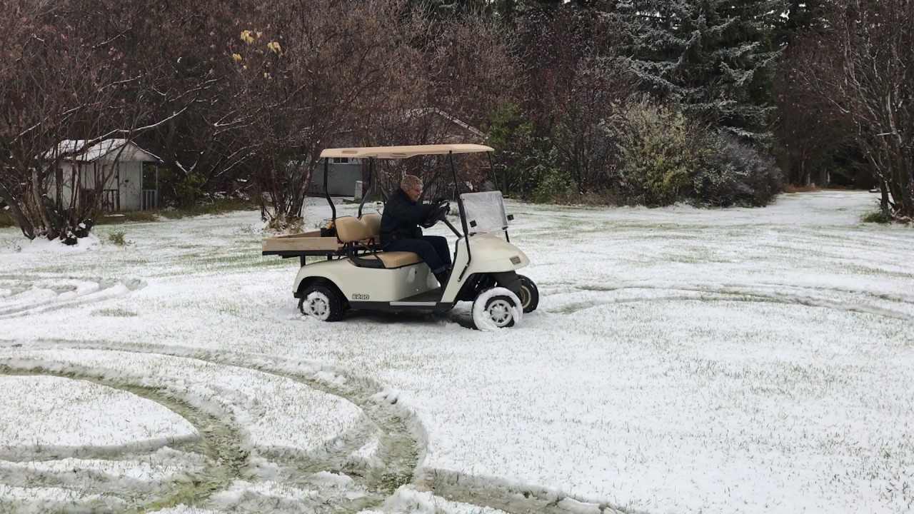 video phone beyonce mp3 91-Year-Old Grandma Drifts Golf Car in Snow