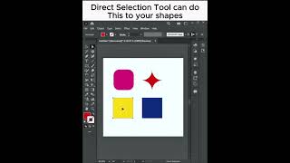 Direct Selection Tool #tutorial #adobeillustrator #graphicdesign #directselectiontool