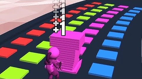 Stack Colour Run Game Play All Level Walkthrough Android and iOS Level63@KF Android Gaming