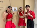 【3people1minute】大西3兄妹でアイドル踊ってみた