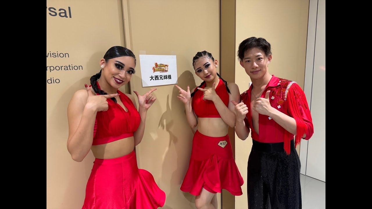 3people1minute】大西3兄妹でアイドル踊ってみた - YouTube