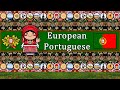 The Sound of the European Portuguese language (UDHR, Numbers, Greetings, Words & Sample Text)