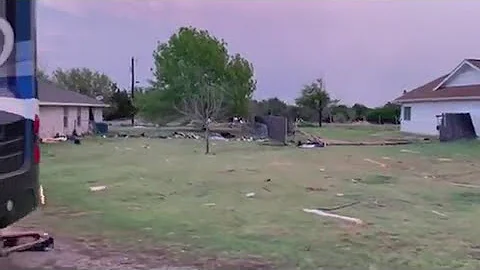 More Storm Damage in Salado, Two homes hit hard
