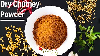 Chutney Powder | Chutney Podi | Gun Powder | South Indian Recipe | Pot to Plate