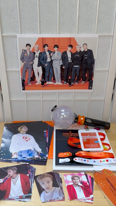#Unboxing #BTS PERMISSION TO DANCE ON STAGE - SEOUL (Digital Code) HD