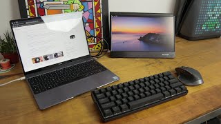 Setup portátil. Toda tu oficina en una mochila. Trabaja y estudia desde casa desde cualquier rincón. screenshot 1