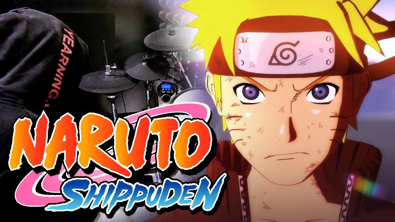 Naruto Shippuden Opening 3 Full Blue Bird いきものがかり を叩いてみた Drum Cover Youtube