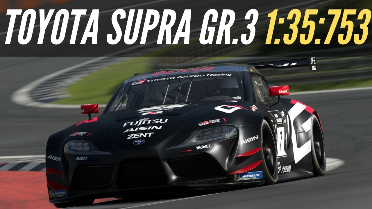 Gran Turismo 7: Daily Race Dragon Trail | Toyota Supra Gr. 3 Hotlap [4K]