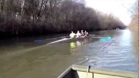 Gretha Clare Olson rowing
