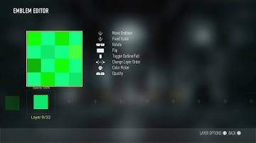 CREEPER HEAD EMBLEM   Call Of Duty Advanced Warfare
