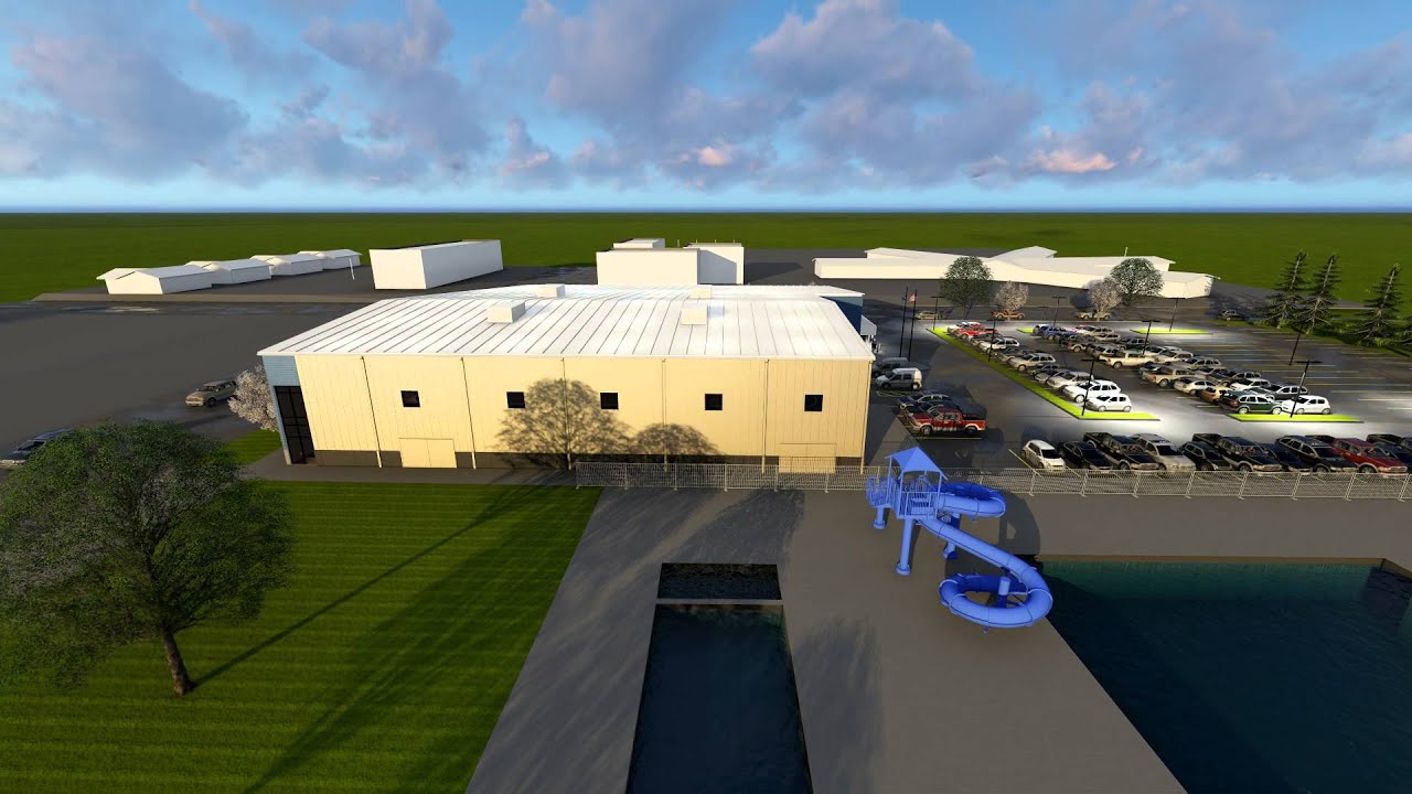 Outside the new Haysville Activity Center YouTube