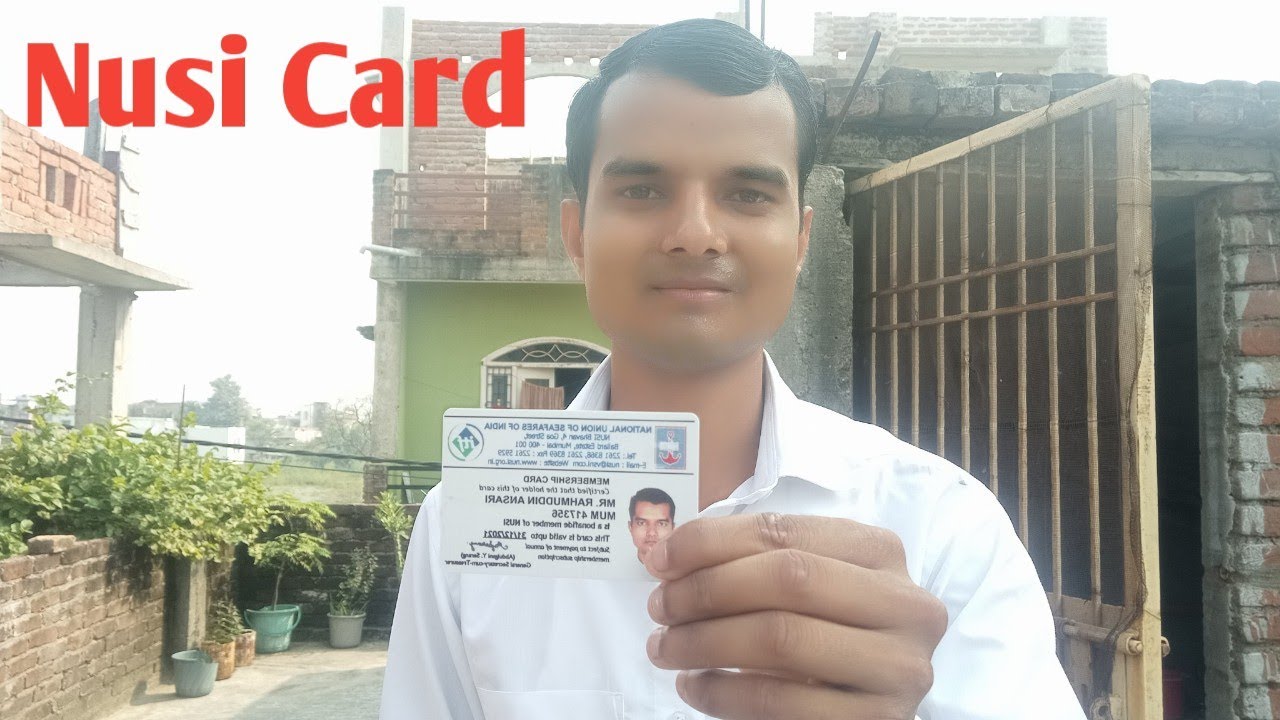 NUSI Card Full Details YouTube