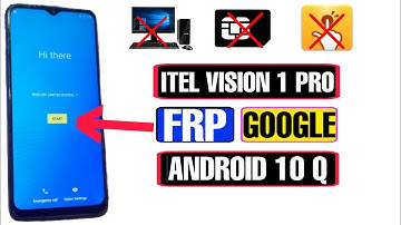 Itel Vision 1 Pro FRP Bypass Without Pc 2022 Itel Vision 1 Pro (L6502) Google Lock Bypass Android 10