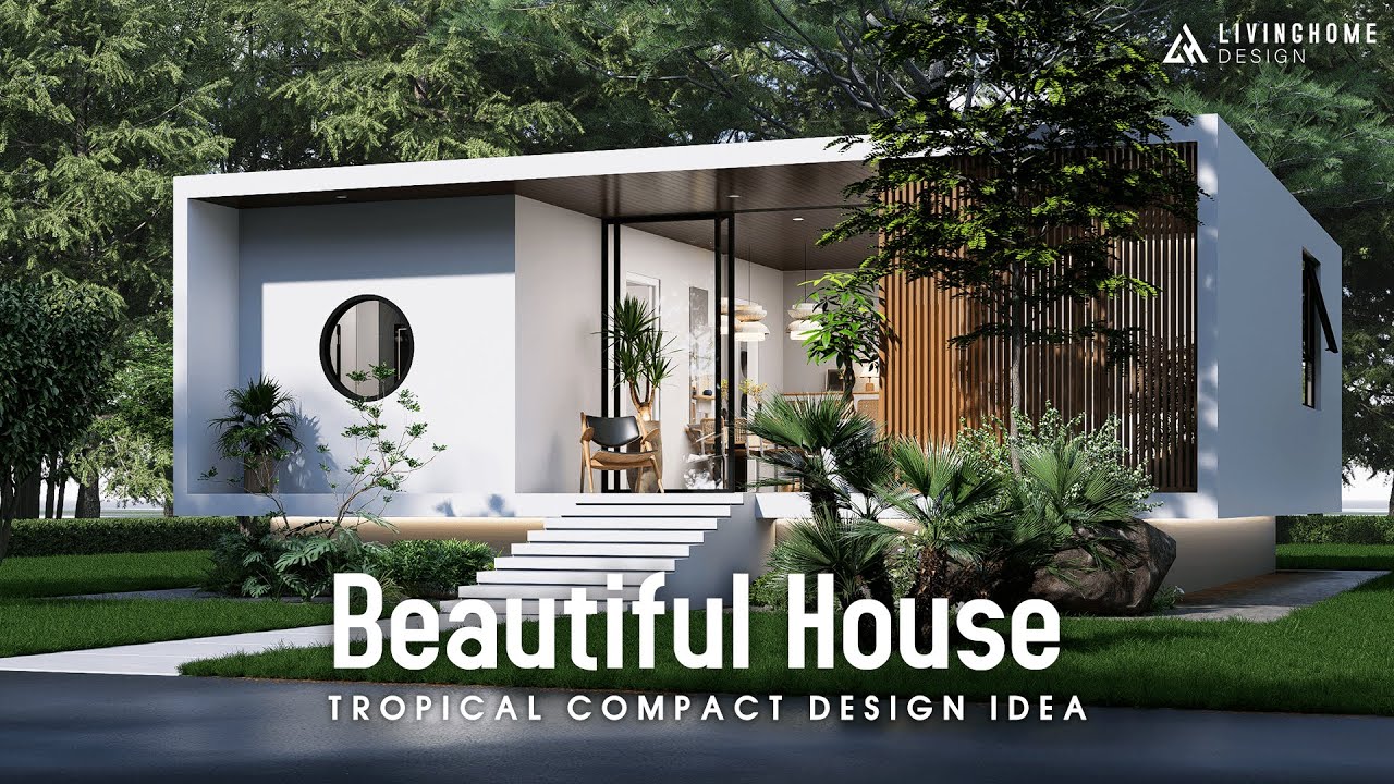 Tropical Compact House Ideas with a MODERN Twist