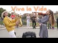 Viva La Vida - Coldplay | Sax and Violin | Daniele Vitale &amp; Karolina Protsenko