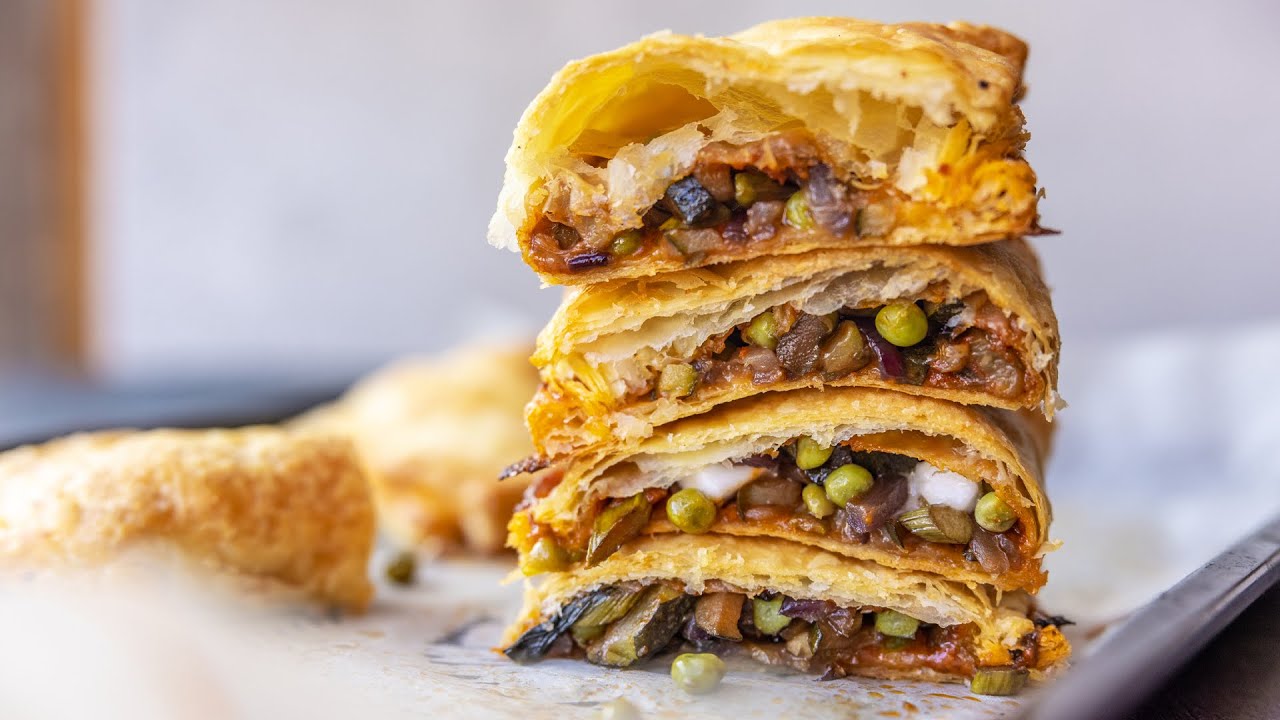 VEGAN HOT POCKET   EASY HOMEMADE