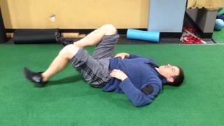 Deadbug Single leg alternating