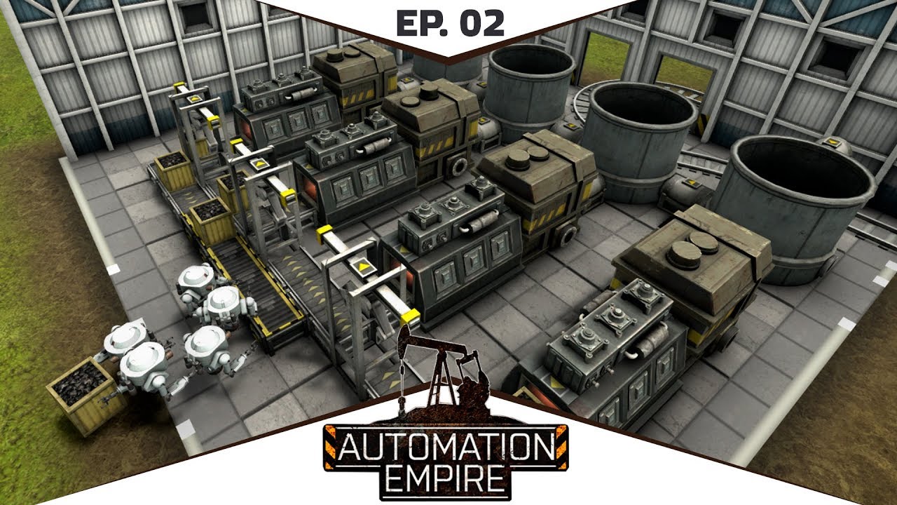 Automation Empire 🚂 Строим Завод Мечты EP. 02 - YouTube