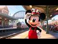Mickey’s Train Ride 🚂🎶 Fun Kids Song | Magical Train Adventure Nursery Rhyme