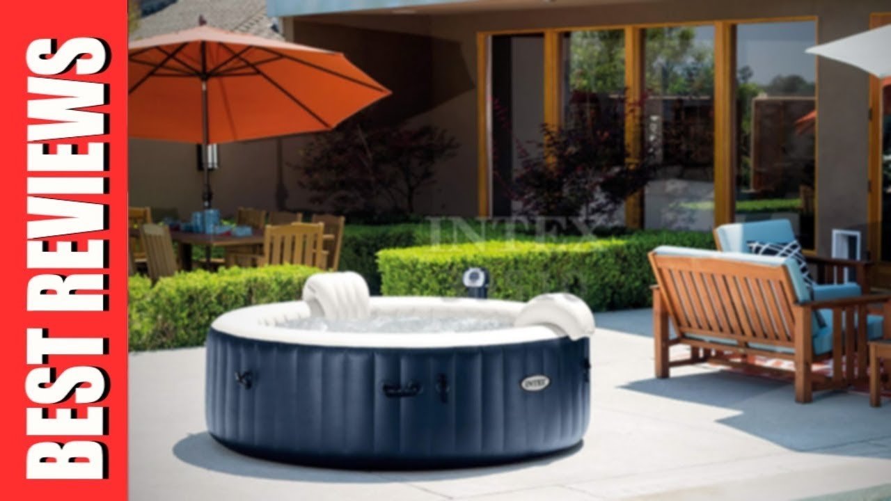 Intex Pure Spa 6Person Inflatable Portable Heated Bubble Hot Tub