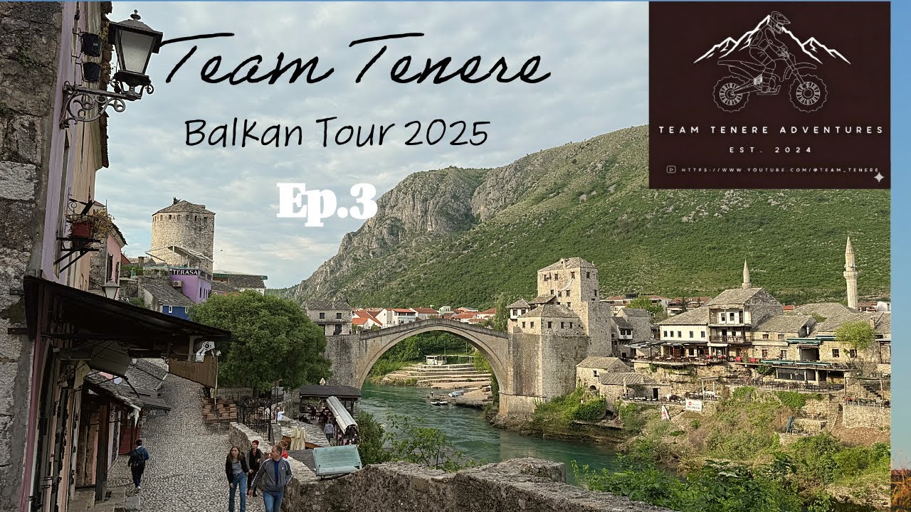 Balkan Tour 2025 Ep.3 Μόσταρ-Σεράγεβο-Μαυροβούνιο 