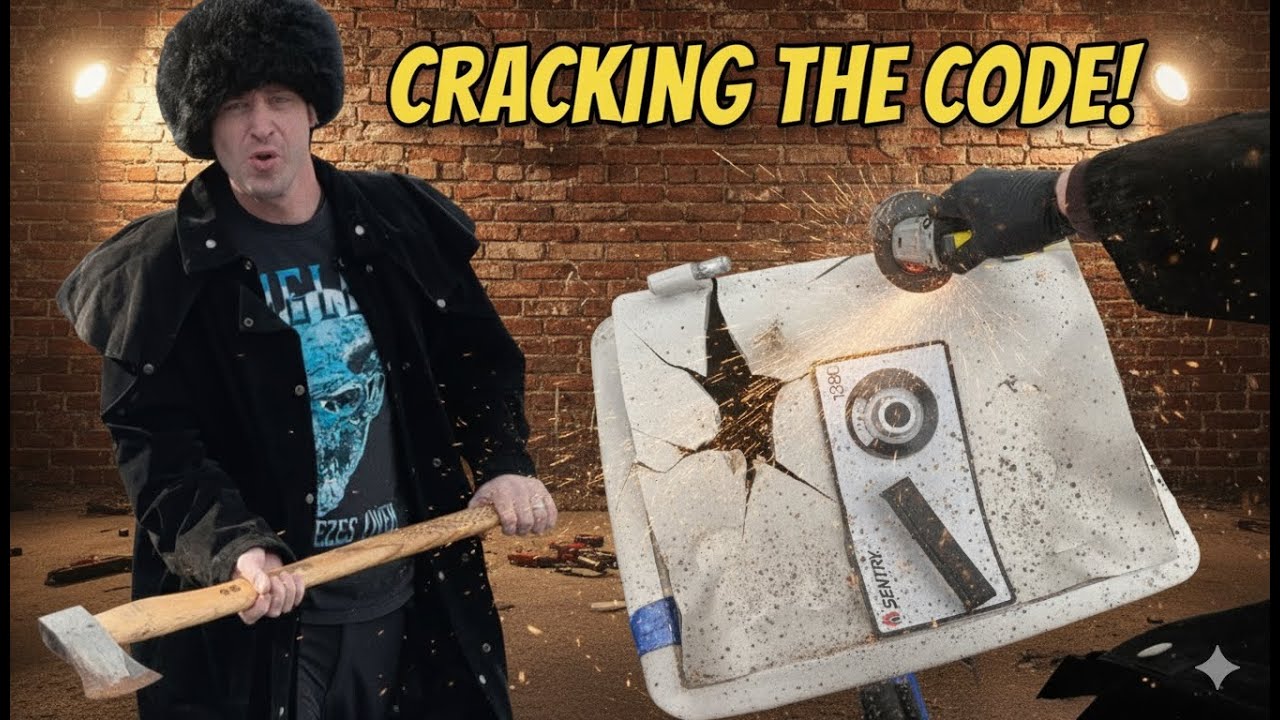 BREAKING OPEN SAFE FOUND IN ABANDONED STORAGE LOCKER! - YouTube