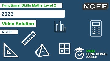NCFE Functional Skills Maths Level 2 2023 Video Solution