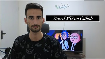 Stored XSS on Github