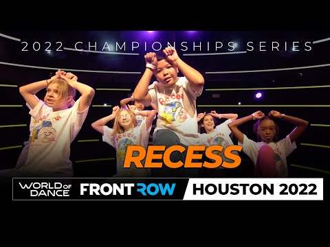 Recess | Frontrow | 3rd Place Junior Division I Houston 2022 | #WODHTOWN22