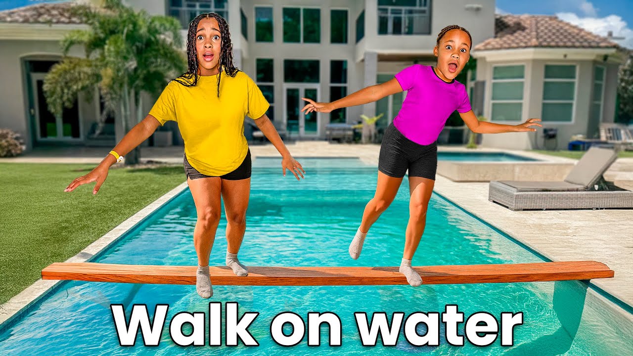 WALK on WATER.. If you FALL you LOSE!