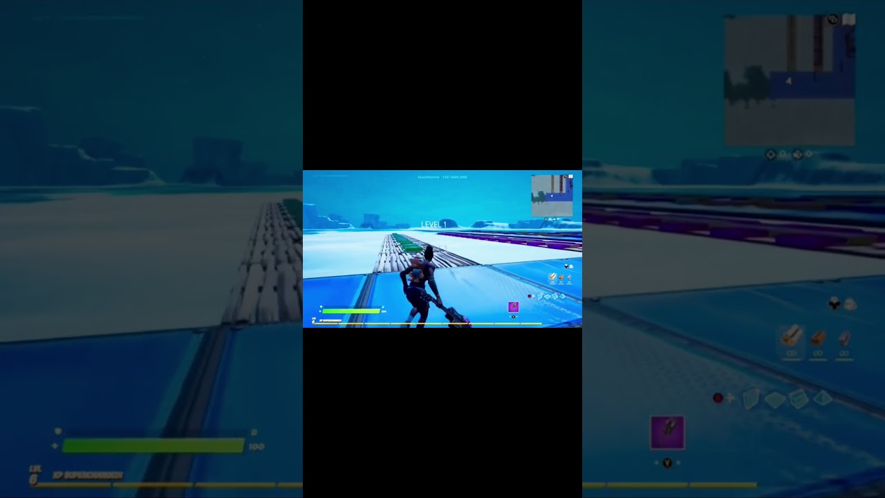 Build A B*tch by Bella Poarch recreated in Fortnite Creative | Fortnite Gameplay