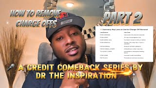 How I removed charge offs using consumer law ( FCRA Method Explained )