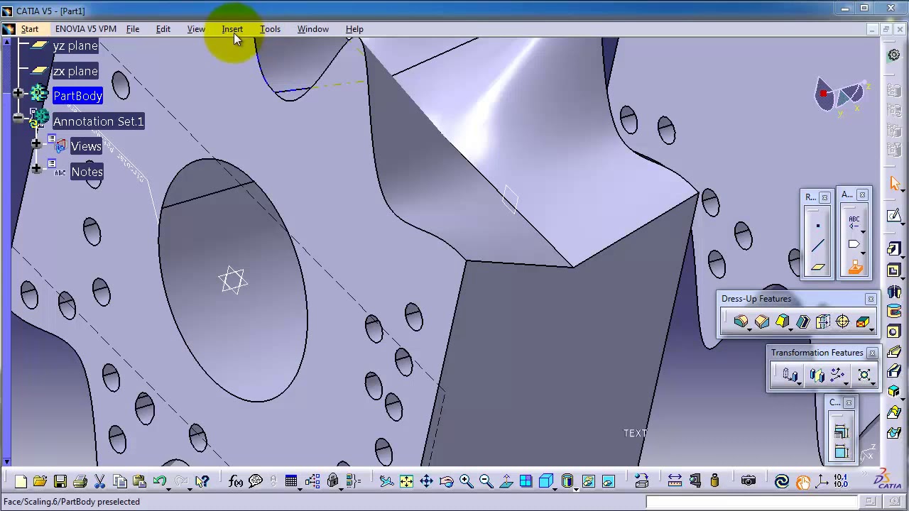 63 CATIA Beginner Tutorial- Inserting Axis System