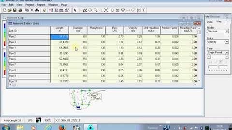 how to run a simulation on EPANET program