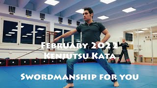 February 2022 Kenjutsu Kata - Swordmanship for you by Metin Kayar