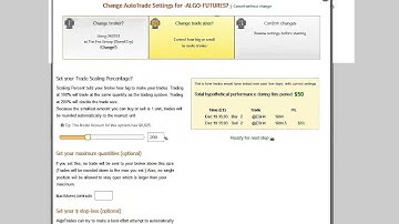 AlgoTrades Automated Trading System - How To Setup AutoSync in 5 Minutes