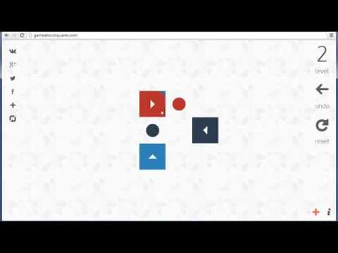 1-10. Прохождение игры о квадратах - Game About Squares.