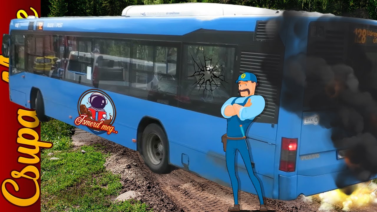 ISMERD MEG A CSUPAMESÉVEL - A felakadt volvo 7700 busz megmentése